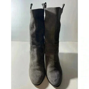 Elegant Gray Women's Boots